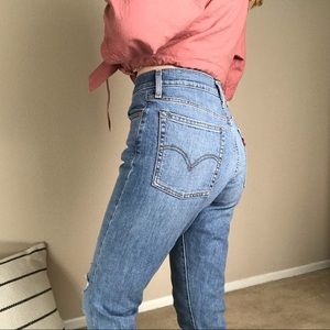 Levis Wedgie Skinny Jeans